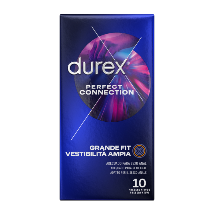 Kondoomid DUREX Perfect Connection Silicone Extra Lubrification (10 tk) - Lovex Erootikapood