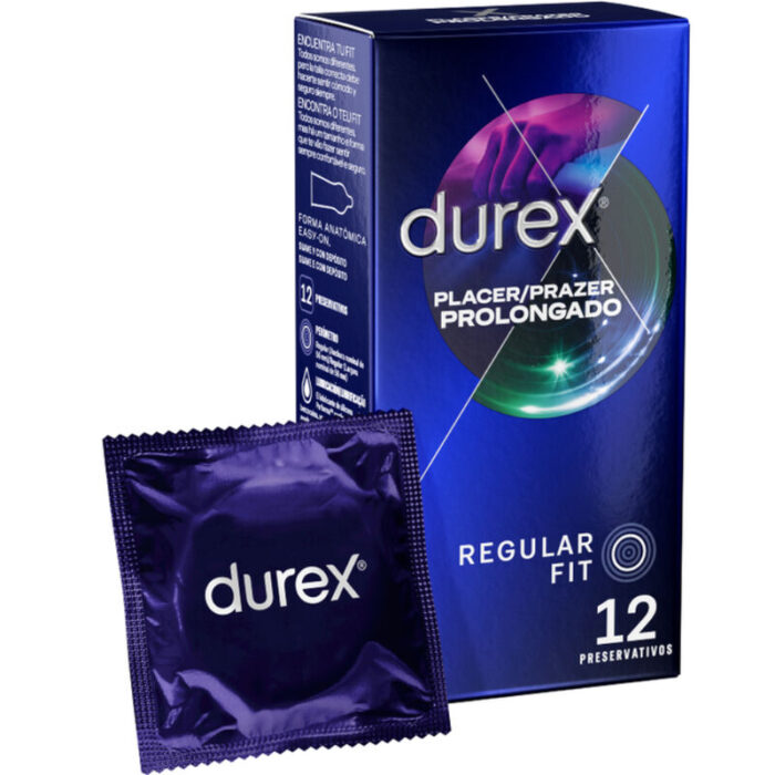 Kondoomid DUREX Pleasure Prolonged Delayed (12 tk) - Lovex Erootikapood