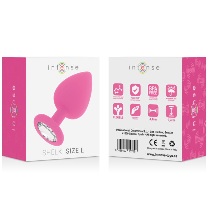 intense - shelki l plug anal fuchsia - Lovex Erootikapood