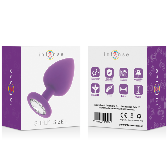 intense - shelki l plug anal lilac - Lovex Erootikapood