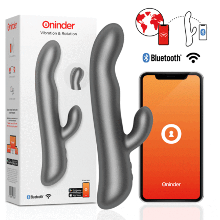 The rabbit vibrator with the best thought design in the world. It has been tested on a group of 100 women and the grade provided is 9.9 points. A versatile star. With ONINDER RABBIT & ROTATION it allows you not to have to choose just one so you can focus both inside and outside at the same time! But you don't always have to feel like the same thing