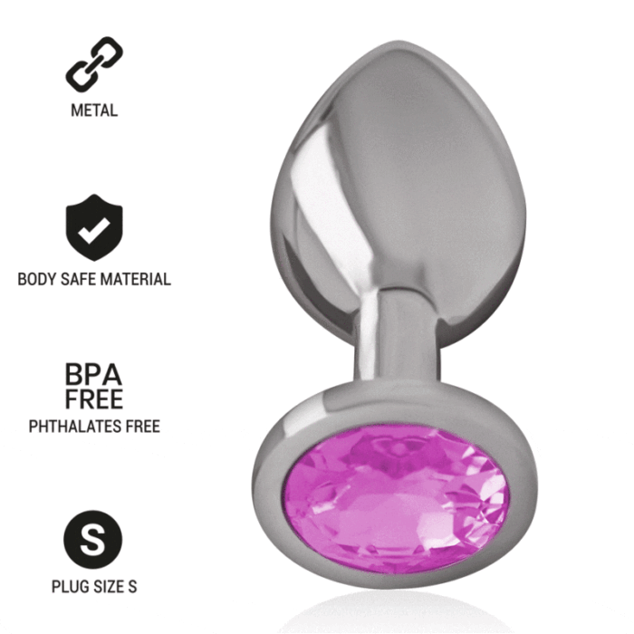 A BRILLIANT TOUCH! Let your buttocks shine with the anal plug from Intense