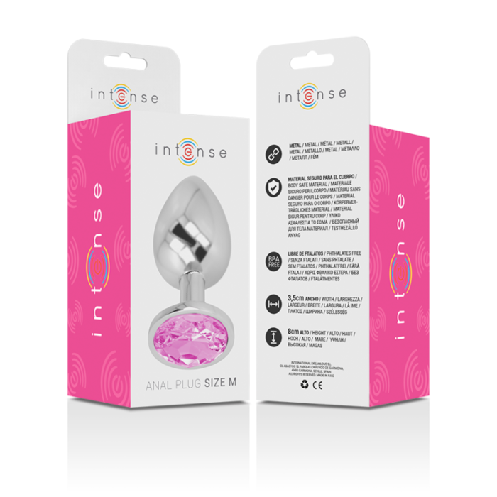 is an exclusive brand known for its high quality products. The Butt Plug With Diamond Jewel is part of the Intense? collection of Sex Toys