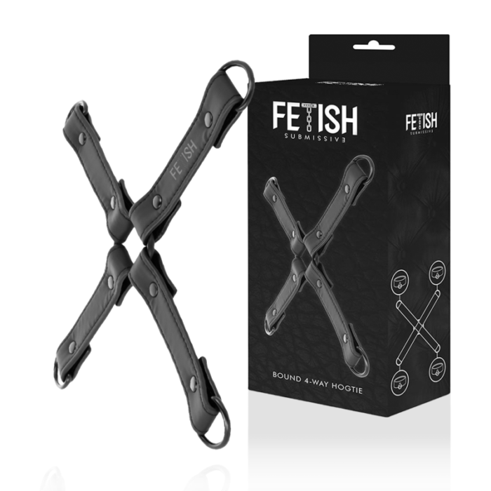 fetish submissive - vegan leather handcuff union - Lovex Erootikapood