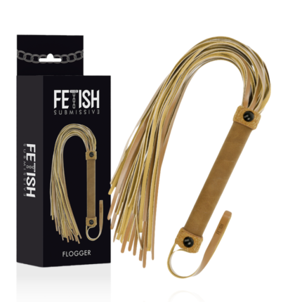 FETISH SUBMISIVE ORIGIN vegan leather whip.Raise the level of your fetish games and discover your dominant or submissive side with this Submissive quality vegan leather! With this fetish whip you can give pleasure