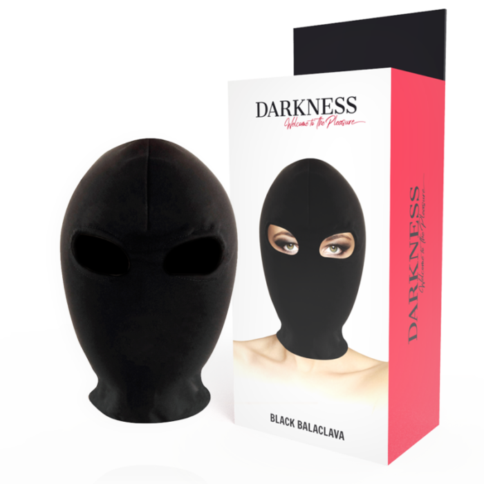 Comfortable mask / hood with opening for eyes. It is designed to fit perfectly to the head. The fabric only allows