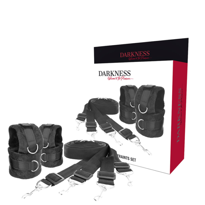 darkness - bed ties set - Lovex Erootikapood