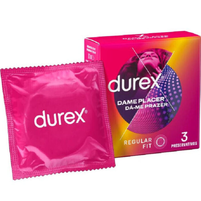 Kondoomid DUREX Dame Placer (3 tk) - Lovex Erootikapood