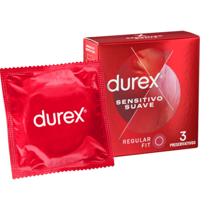 Kondoomid DUREX Soft and Sensitive (3 tk) - Lovex Erootikapood