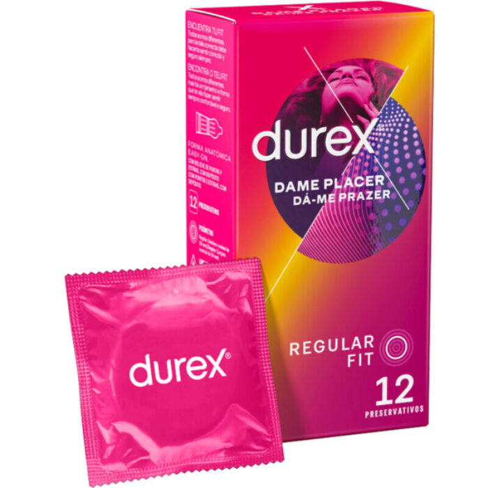 Kondoomid DUREX Dame Placer (12 tk) - Lovex Erootikapood