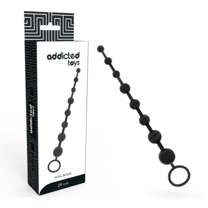 Are you ready to enjoy anal sex? Now Addicted toys makes it easy for you with this chain of anal beads so you can enjoy like never before.They have 8 balls that increase in size as they enter your interior