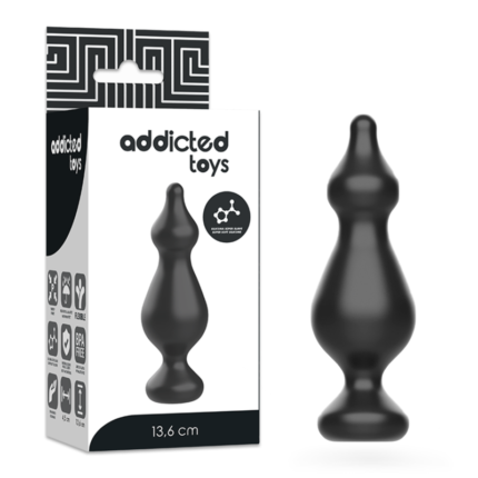 Within the entire range of ADDICTED TOYS products we want to offer you the possibility of exploring sexual play in exciting and sensual ways. . The practical grip and smooth silicone surface ensure carefree and passionate play for easy removal and ecstasy.	Made from super soft