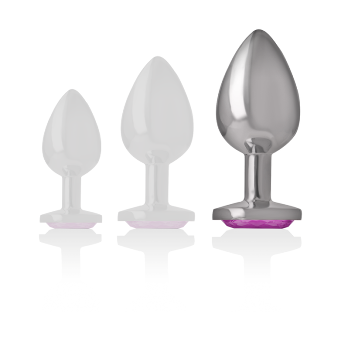 this plug offers an elegant and comfortable anal stimulation.HIGH-QUALITY MATERIAL TO ENJOY WITHOUT WORRIESThe high-quality material made of bodysafe Metal and acrylic glass ensures carefree enjoyment and is also easy to clean. You can fully focus on the intense pleasure without compromising safety.Measures; 9 cm length x 4 cm diameter.LUXURY OF Intense?