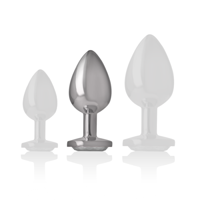 this plug offers an elegant and comfortable anal stimulation.HIGH-QUALITY MATERIAL TO ENJOY WITHOUT WORRIESThe high-quality material made of bodysafe Metal and acrylic glass ensures carefree enjoyment and is also easy to clean. You can fully focus on the intense pleasure without compromising safety.Measures; 8cm length x 3.3cm diameter.LUXURY OF Intense?