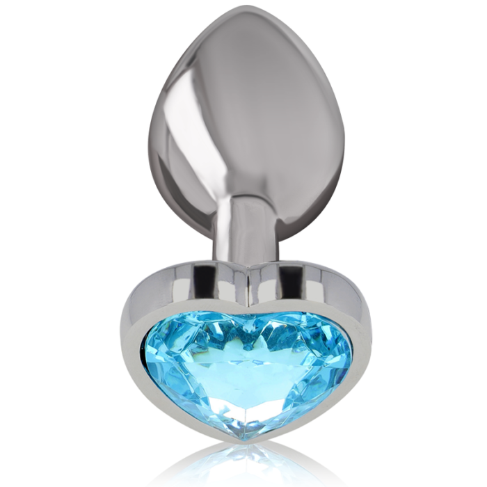 decorated with a diamond jewel. This high-quality metal plug with shiny blue details adds glamor to your anal adventures.GLAMOROUS DESIGN FOR INTENSE PLEASUREDive into a world of glamorous pleasure with INTENSE's Diamond Jewel Butt Plug. This high-quality butt plug is made of tested and smooth 100% Phalatos-free metal and is embellished with a sparkling stone. Enjoy the luxurious design that turns your anal adventures into a glamorous experience. With its pleasant size