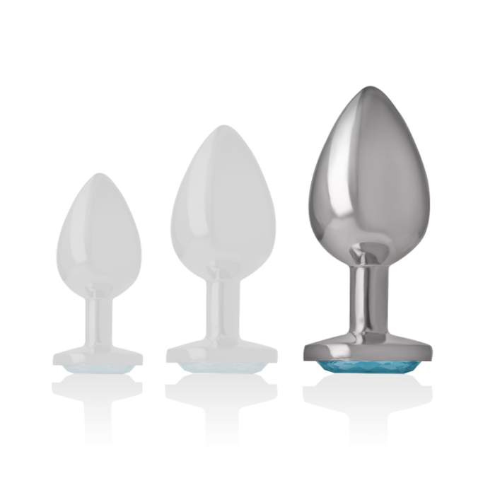 this plug offers an elegant and comfortable anal stimulation.HIGH-QUALITY MATERIAL TO ENJOY WITHOUT WORRIESThe high-quality material made of bodysafe Metal and acrylic glass ensures carefree enjoyment and is also easy to clean. You can fully focus on the intense pleasure without compromising safety.Measures; 9 cm length x 4 cm diameter.LUXURY OF Intense?