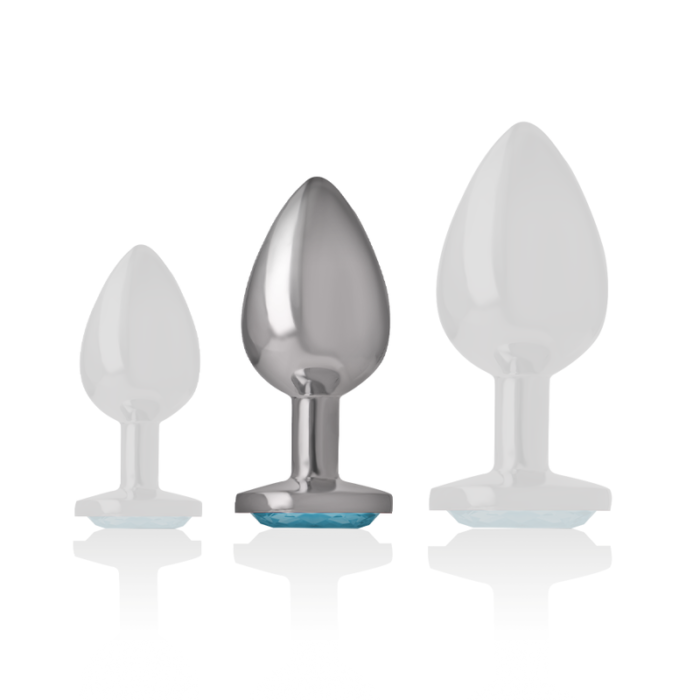 this plug offers an elegant and comfortable anal stimulation.HIGH-QUALITY MATERIAL TO ENJOY WITHOUT WORRIESThe high-quality material made of bodysafe Metal and acrylic glass ensures carefree enjoyment and is also easy to clean. You can fully focus on the intense pleasure without compromising safety.Measures; 8cm length x 3.3cm diameter.LUXURY OF Intense?