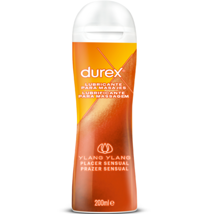 Durex Massage 2 in 1 Sensual - YLANG YLANG - 200 mlOur silky smooth massage gel contains Ylang Ylang and has a delicate fragrance and flavor that will awaken your senses.	Suitable for vaginal