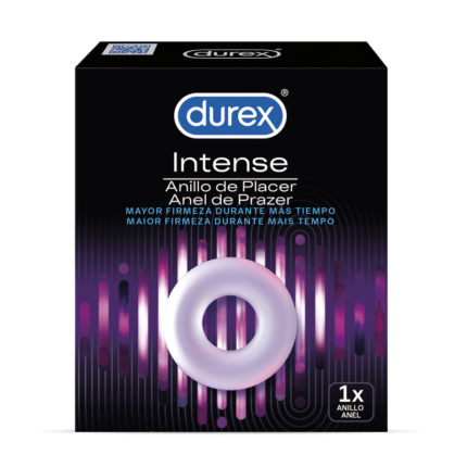 The new Durex Pleasure Ring has been designed to help maintain a firmer erection for longer and intensify the pleasure of both.	Specially designed to maximize erection for longer.	It helps to intensify the pleasure of both.	Very elastic and soft.	The ring is reusable and can be used up to 6 times.	Limit the use of the ring to no more than 30 minutes per use.More informationThe new Durex Pleasure Ring has been designed to help maintain a firmer erection for longer and intensify the pleasure of both. It is a very elastic and discreet ring and can be used with or without a standard condom. Simply place it at the base of the penis to provide a comfortable fit.Made of body-safe materialsWaterproof so it can be enjoyed in the bathroom or shower