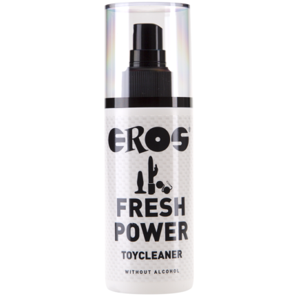 Eros Fresh Power is a powerfull cleaner without alcohol to clean and desinfect your silicone toys 	Keep cleaning and perfect your toys like the first day	125 ml  
