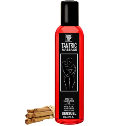 Tantric Aphrodisiac Canelal Oil. Aphrodisiac oils of careful and exquisite elaboration with natural ingredients and enveloping fragrances created to offer and enhance new sensations in the areas you want.For tantric massages and couple gamesTantric oil aphrodisiac of cinnamon seeks the balance between the interior and the exterior through the harmony that nature provides us with the properties of cinnamon. It is an oil of careful and exquisite elaboration based on natural ingredients and enveloping fragrances