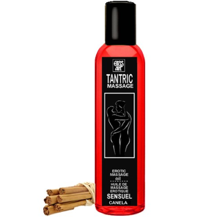 Tantric Aphrodisiac Canelal Oil. Aphrodisiac oils of careful and exquisite elaboration with natural ingredients and enveloping fragrances created to offer and enhance new sensations in the areas you want.For tantric massages and couple gamesTantric oil aphrodisiac of cinnamon seeks the balance between the interior and the exterior through the harmony that nature provides us with the properties of cinnamon. It is an oil of careful and exquisite elaboration based on natural ingredients and enveloping fragrances