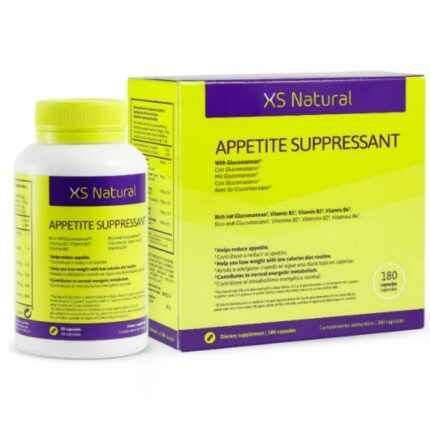 XS Natural Appetite Suppressant is a food supplement in capsules that helps to decrease appetite