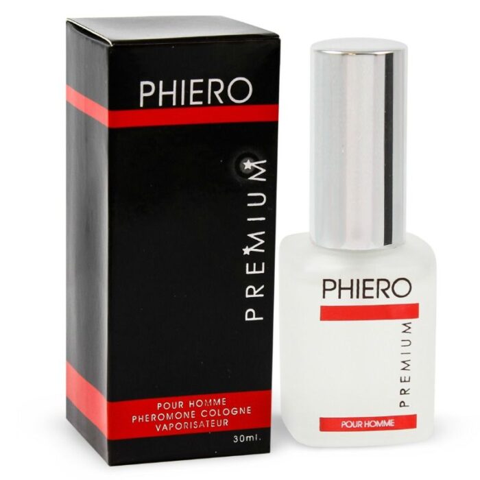 Phiero Premium is a masculine perfume consisting of 3 patented pheromones to attract women. Its perfect combination of fresh and woody aromas will make you strong over other .These are the benefits:	Arouse attraction to the opposite sex	Improve the capacity of seduction	Greater confidence for personal relationshipsIn addition: 	IMPROVE sexual encounters	INCREASE self-esteem	GET RID of shyness and tension	Indication: For men that needs more confidence to flirt and conquer.	Mode of use: Spray as usual perfume.	Olfactory family: Woody fragrances.	Pheromones: Consists of 3 patended pheromones (Androstenone