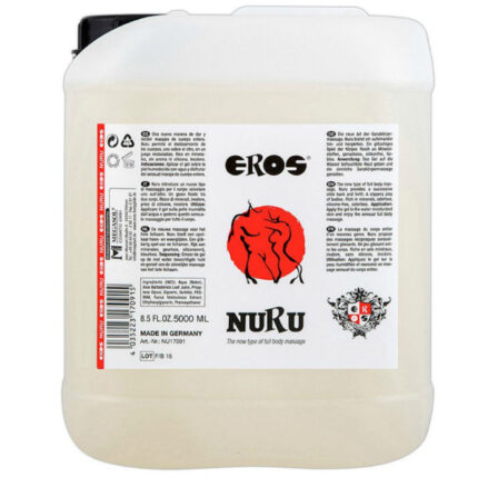 EROS NURU massage gelOriginating from Japan Nuru massage gel among the world's richest gels and provides a sensual full body massage.	EROS NURU is silicone­free