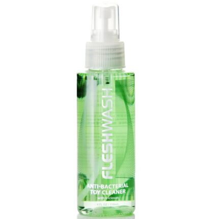 Fleshlight Wash cleanser for toys is a necessity for any Fleshlight owner. This cleanser in a 100 ml spray uses the powerful antibacterial ingredient Triclosan