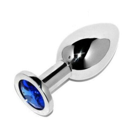 you will value this exclusive piece made of Steel. This extraordinary plug made of polished steel with glassIt is characterized by;	Perfect for anal penetration in Women and Men.	Made of hypoallergenic steel.	Submersible