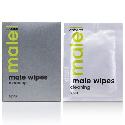 MALE Cobeco Wipes Cleaning refresh the intimate area of men in a quick and easy way. For a pleasant and hygienic feeling at any occasion.MALE Cobeco Wipes Cleaning clean intensively without irritation. The cleaning wipes are soap-free and gentle to the skin. For a fresh and hygienic feeling every day.* This product contains a label with instructions provided in the following languages: /en/de/fr/es/it/nl/