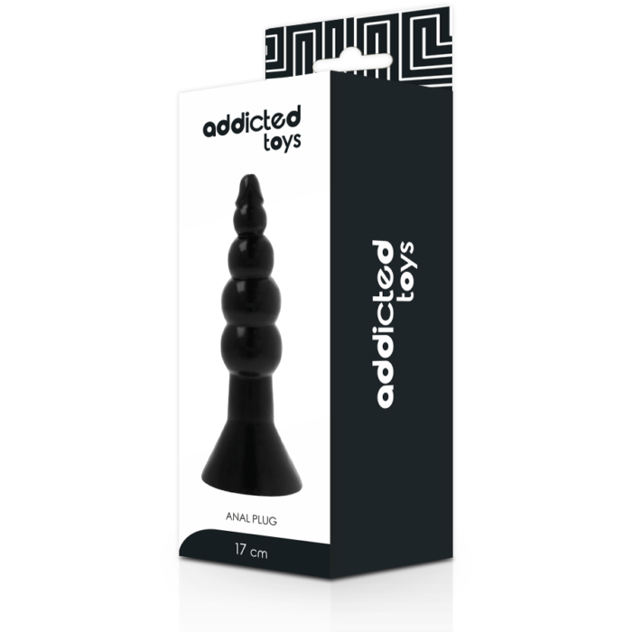 Anaaltapp ADDICTED TOYS 17cm (must) - Lovex Erootikapood