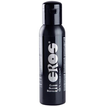 Have you already experienced the Classic Silicone Bodyglide by EROS? Its unique formula guarantees complete glide pleasure together with extremely longlasting smoothness during sexual intercourse – without drying out.With its time-tested formula for 100% silicone quality