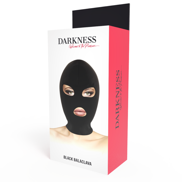 so it prevents vision and awakens other senses. The mask / hood is suitable for both sexes