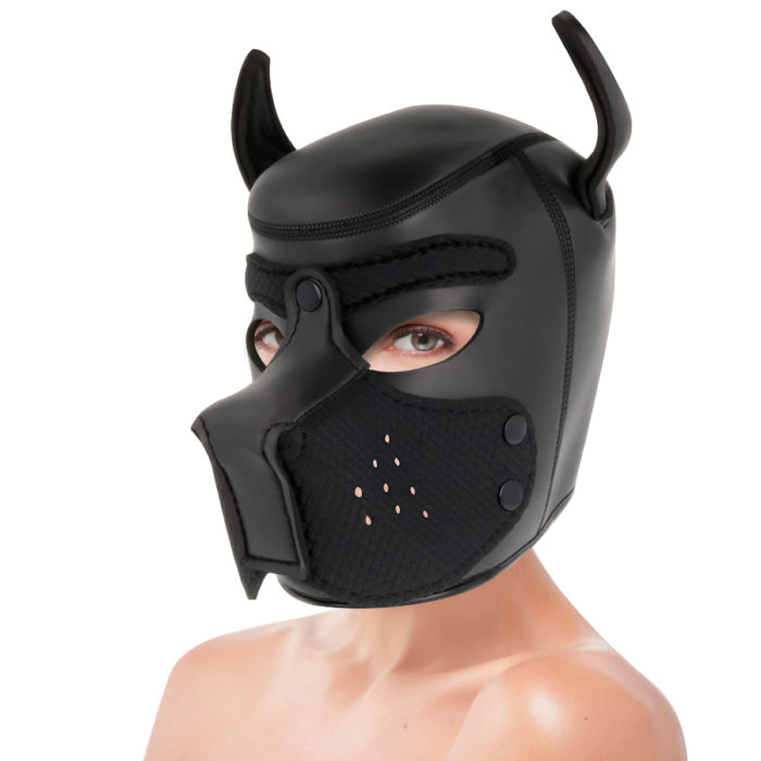 breathable and comfortable to wear. The mask is designed to clasp on the back