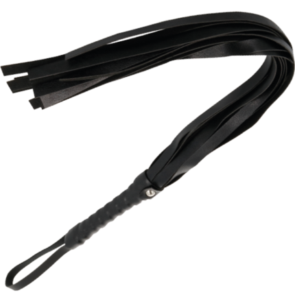 Surrendering to the senses and yielding to desire will not cost you anything with this beautiful collection restrictions of the Darkness collection. Exquisitely designed in superior black color.	Elegant bondage whip. With grip handle for easy use.	If you fancy being even more naughty