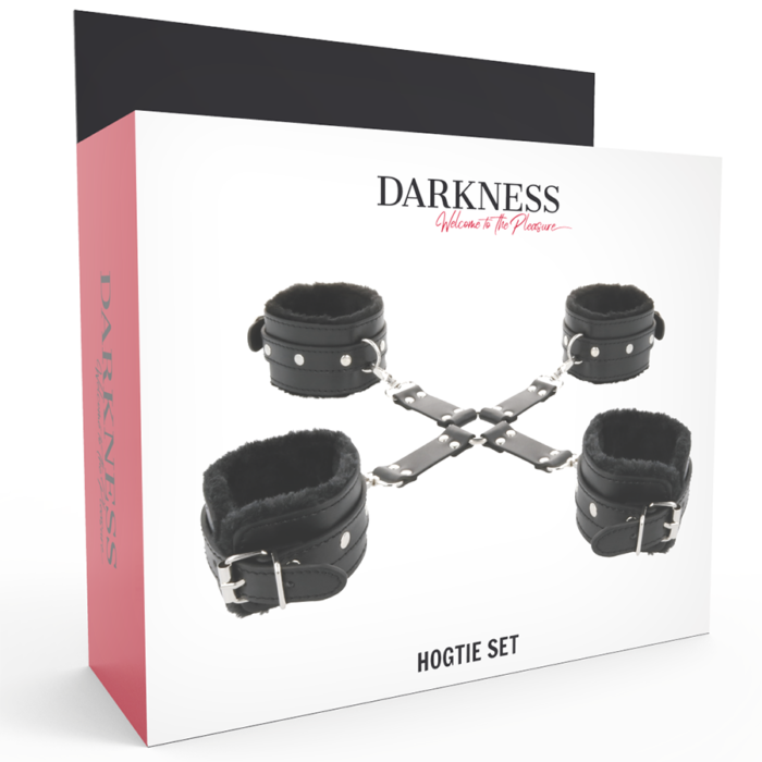 BDSM sidumiskomplekt DARKNESS (must) - Lovex Erootikapood