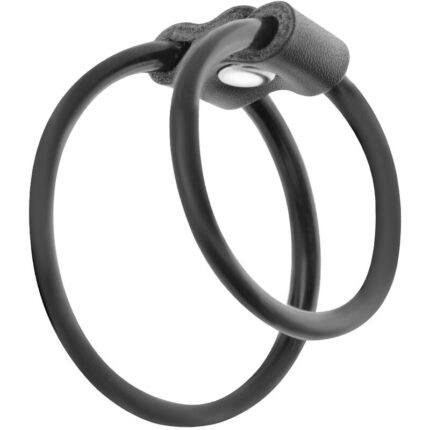 this ring for the penis and testicles made of hypo-allergenic tpr and rubber