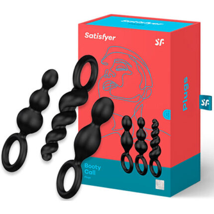 Satisfyer launches this set of 3 anal plug with 3 different sizes for 3 different sensations.100% Made of hypoallergenic silicone free of soft