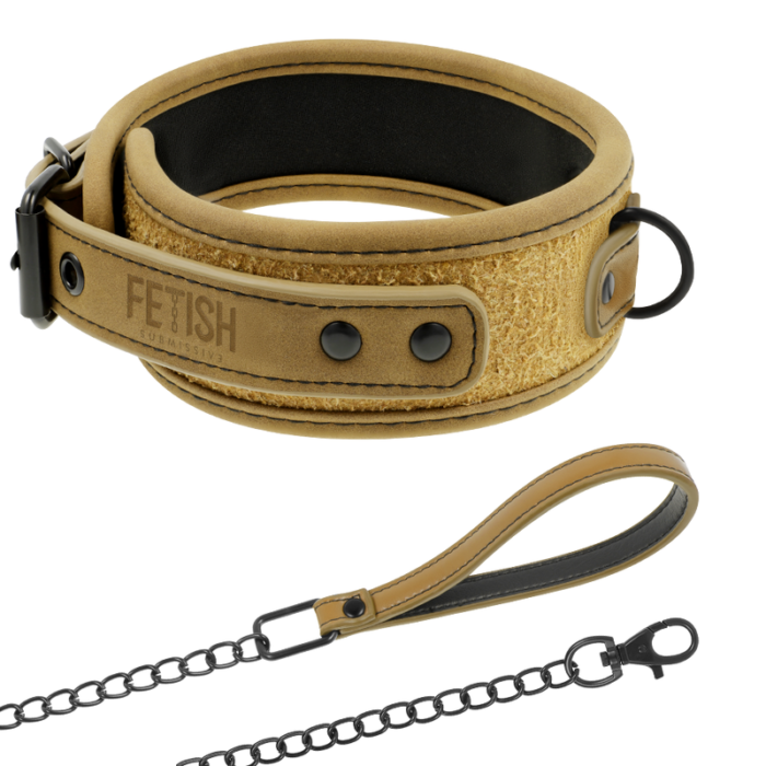 the slave collar of Fetish Submisive is the perfect toy. This toy includes a large head ring