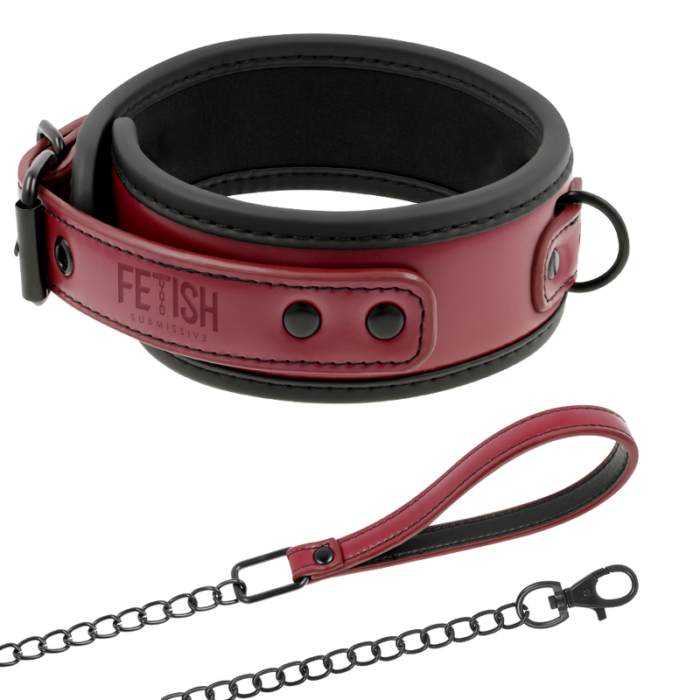 the slave collar of Fetish Submisive is the perfect toy. This toy includes a large head ring