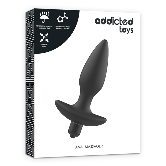 Addicted toys recommends the use of Black Hole brand lubricantsIn order for you to enjoy the anal toy for as long as possible