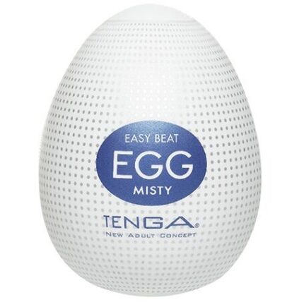 and their concave shape provides an optimal surface to entangle lubrication.The super stretchable elastomer concealed within each of these discreet EGGs expands drastically for a snug fit regardless of your size.The TENGA EGGs come in 6 different varieties each with different internal structures for a variety of great experiences.Great as a novelty gift and a perfect travel companion!	Material: TPE	Pattern: Misty	Designed for 1 use.Live a new sensation of masturbation! 