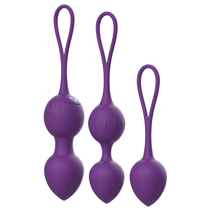 you can easily select programs or even leave control to your lover.The skin-friendly material feels perfect when contact with the Skin. The slightly structured surface of the love balls also stimulates you. A practical retractable secure silicone cord makes it easy to remove balls. If you want to carry your new love balls in humid climates