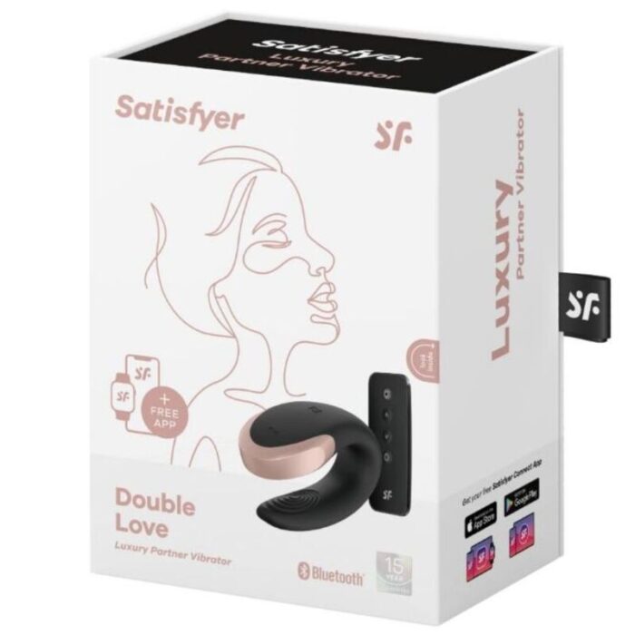 which stimulates both partners with powerful vibes. The slightly curved shaft is inserted vaginally and simultaneously stimulates the G-spot as well as the penis