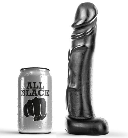This realistic All Black dildo will give you the maximum feeling. This toy is elegant