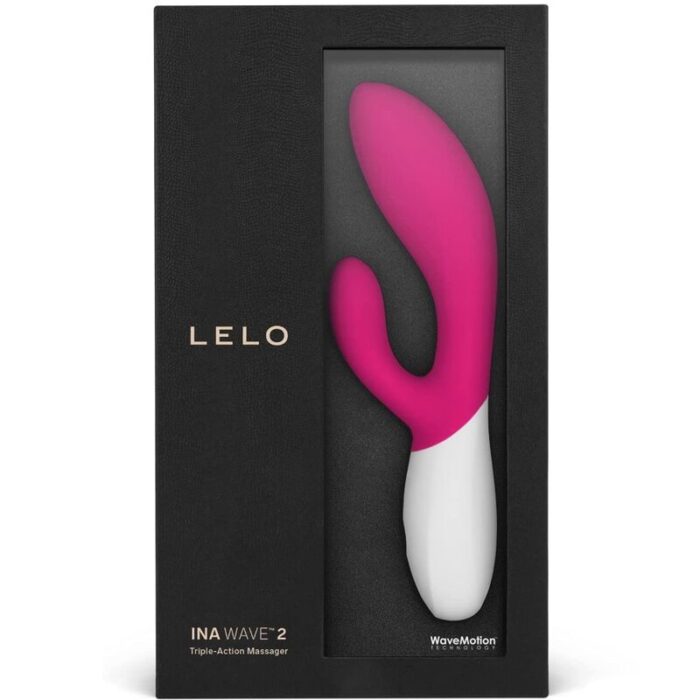 with this body-safe silicone rabbit vibrator that reinvents the art of masturbation. LELO’s signature WaveMotion™ technology mimics finger-like massage motion within to stimulate your G-spot