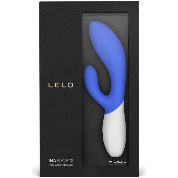 with this body-safe silicone rabbit vibrator that reinvents the art of masturbation. LELO’s signature WaveMotion™ technology mimics finger-like massage motion within to stimulate your G-spot