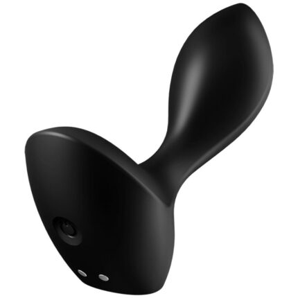 The rounded shape and powerful vibrations make the silicone Satisfyer Backdoor Lover the ideal anal vibrator for beginners. The wide base ensures you can explore your pleasure safely.	Powerful motor transmits intense vibration rhythms throughout the entire plug	12 different programs offer variety for ultimate pleasure	Suitable for both men & women 15-year guarantee	Super-strong deep vibration	Unisex	Body-friendly silicone	Waterproof (IPX7)	Whisper mode	Rechargeable Li-ion battery	Magnetic USB charging cable included	Easy to cleanSensual prostate massage with the Satisfyer Backdoor LoverEnjoy seductive vibrations with the Satisfyer Backdoor Lover! This anal vibrator stimulates you with a powerful motor and strong